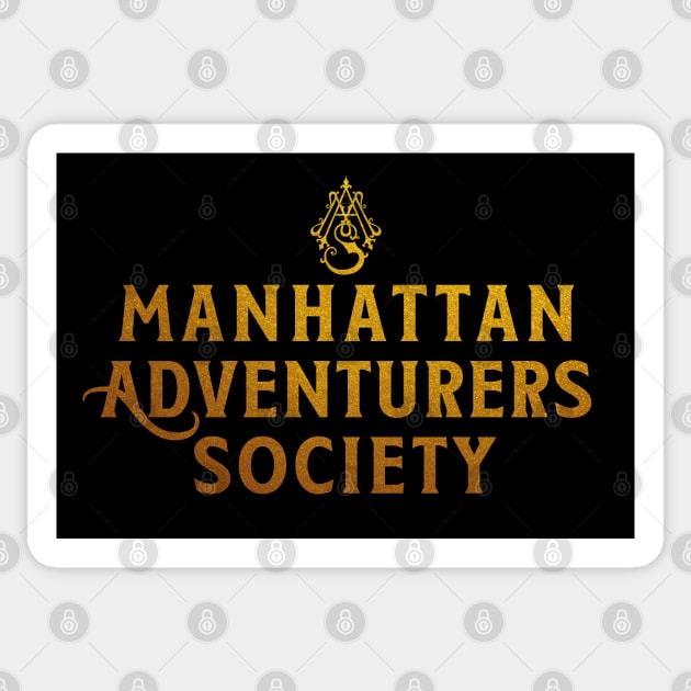 Manhattan Adventurers Society Sticker by Circle City Ghostbusters